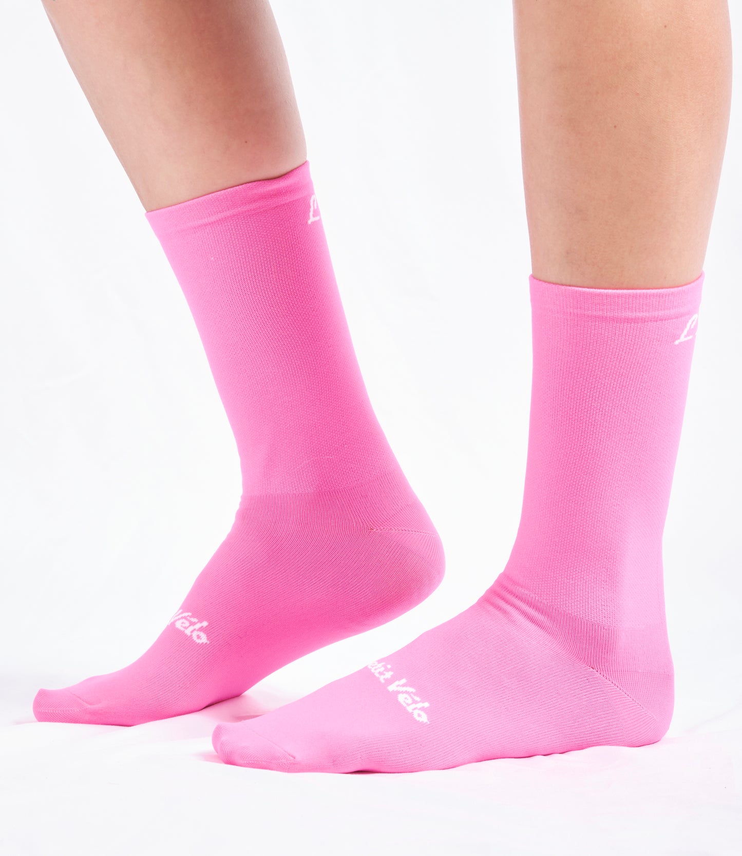 Chaussettes vélo "Mlle Fluo"