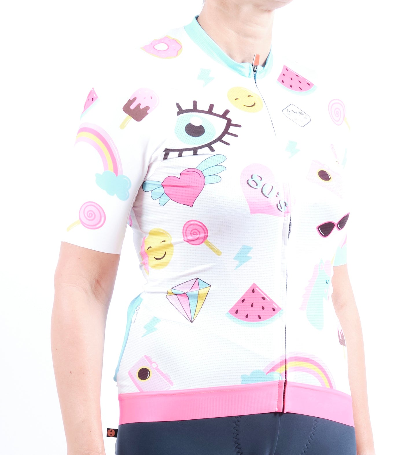 Maillot vélo "Mlle Licorne"